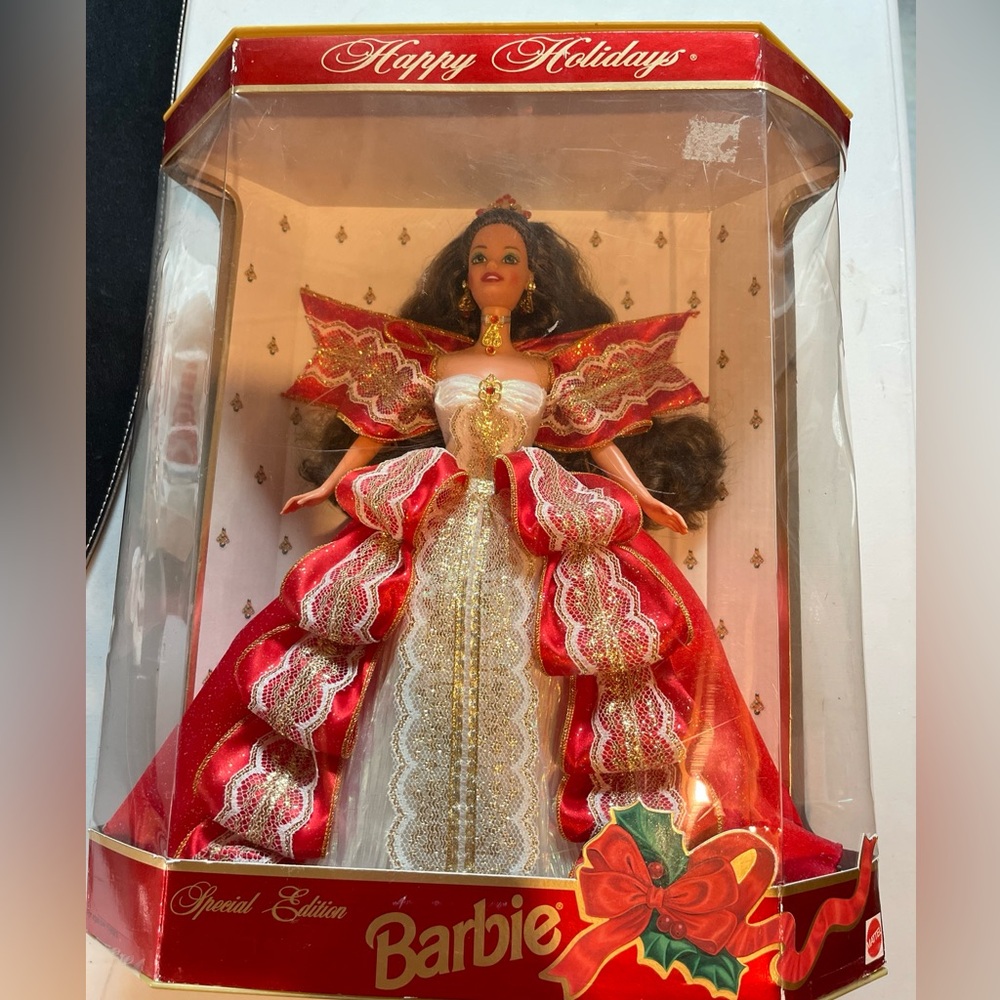 Barbie 1997 happy holidays, special edition 10th anniversary Hallmark